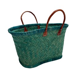 Panier de plage - aravola gm turquoise