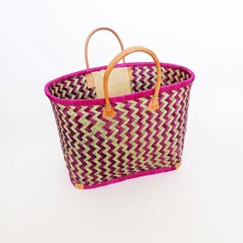 Panier de plage - toama gm fuchsia