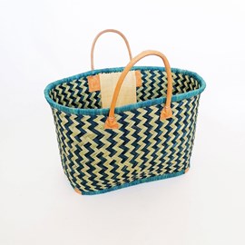 Panier de plage - toama gm turquoise