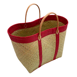 Panier de plage - tsimgy sgm rouge