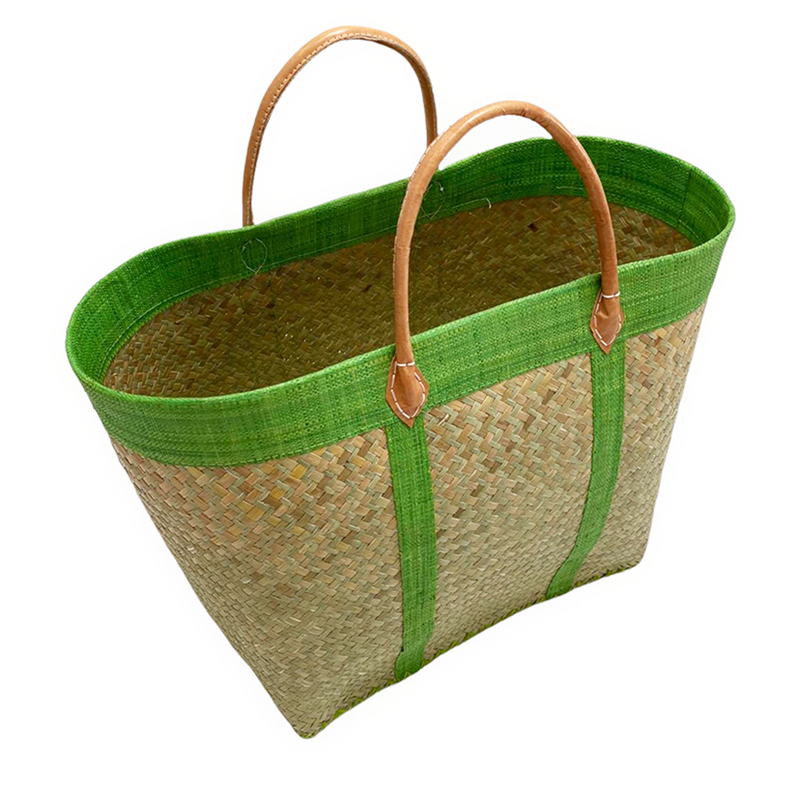Panier de plage - tsimgy sgm vert anis