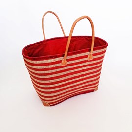 Panier de plage - ambanja gm rouge