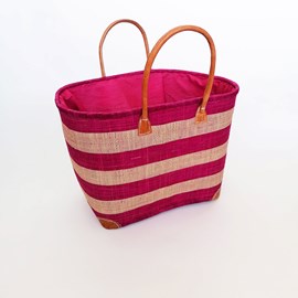 Panier de plage - ambanja gm fuchsia