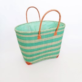 Panier de plage - ambanja gm vert d'eau