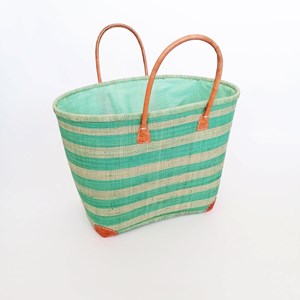 Panier de plage - ambanja gm vert d'eau