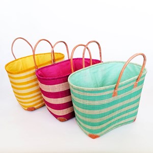 Panier de plage - ambanja gm vert d'eau