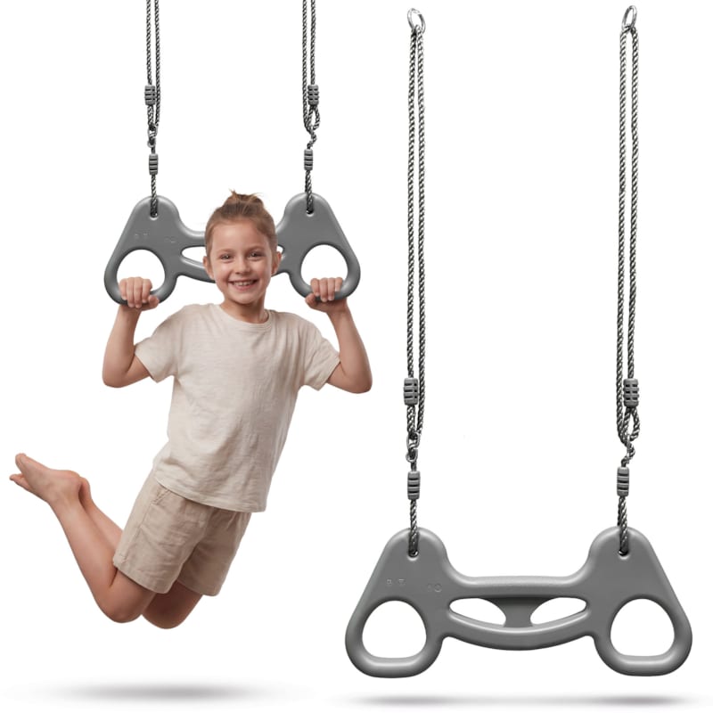 Trapèze de gymnastique hypermotion à cordes réglables pour enfants