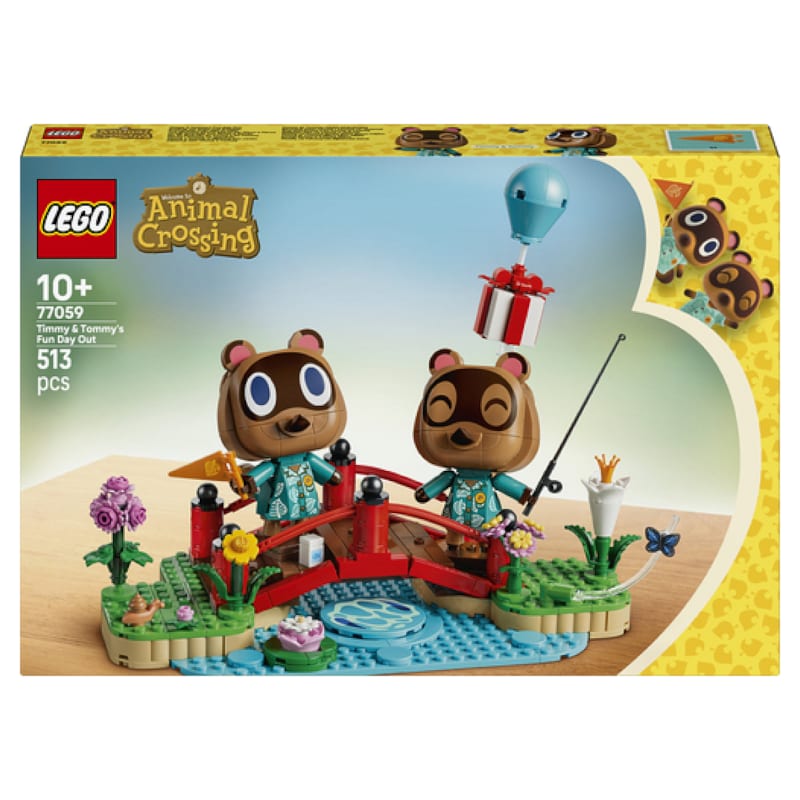 LEGO® Animal Crossing™ Promenade avec Méli et Mélo 77059