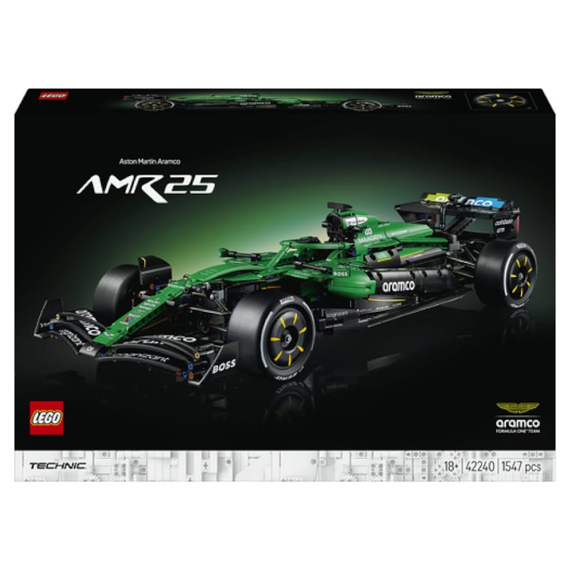 LEGO® Technic Voiture Aston Martin Aramco AMR25 F1 42240