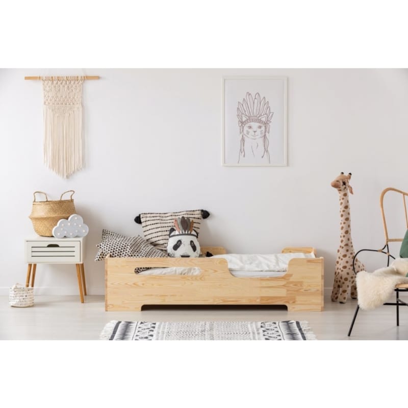BABYKARE Lit 70x140 sommier inclus lilian - bois