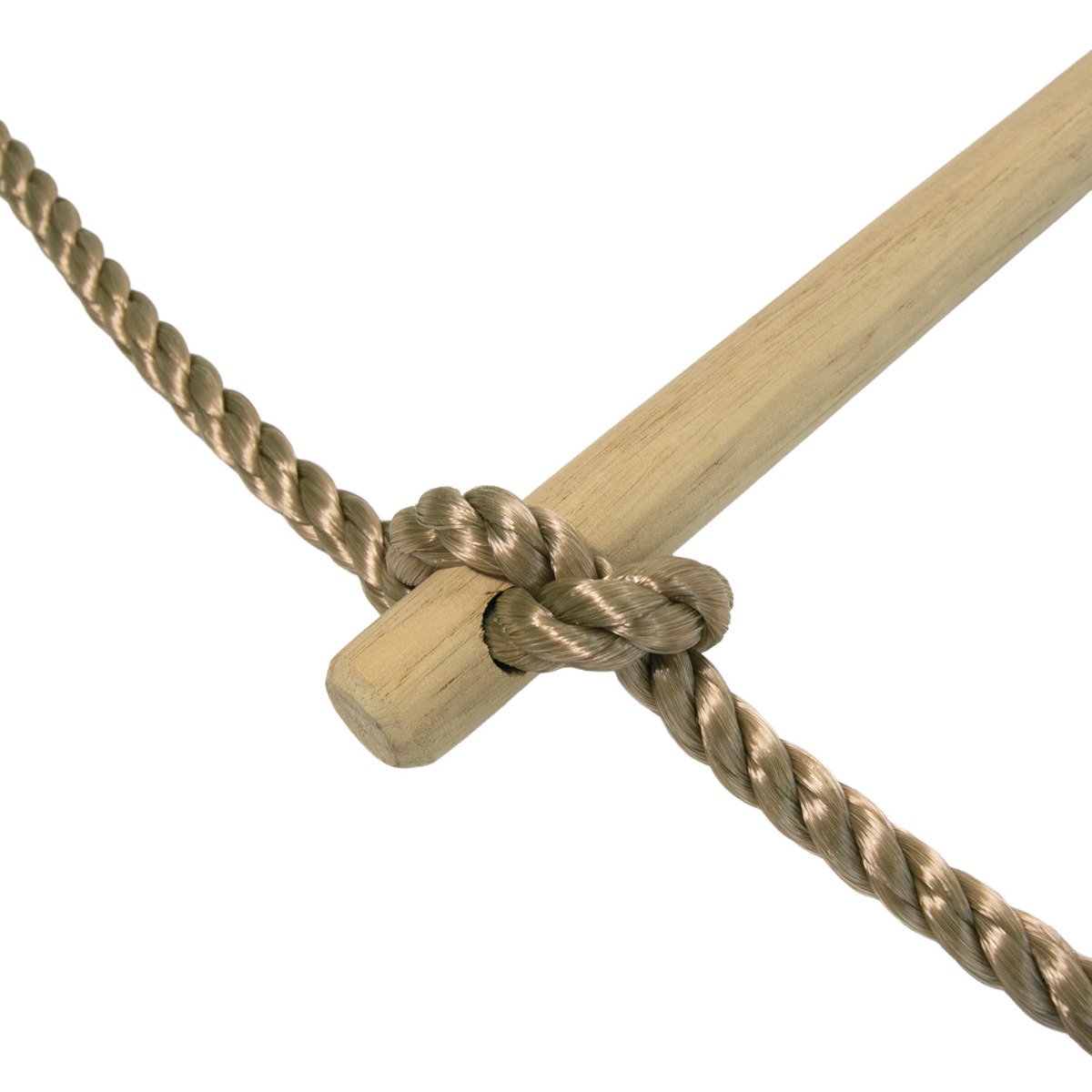 vidaXL Echelle de Corde pour Enfants Echelle d'escalade Aire de Jeux Corde d'escalade Jeux d'Aventure Jardin Cour Arrière Extérieur 290 cm Bois