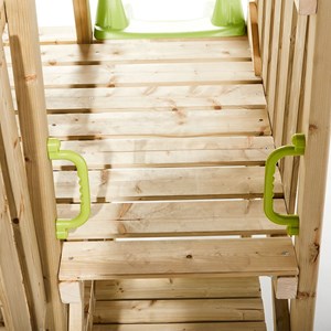 2 poignées pour aire de jeux