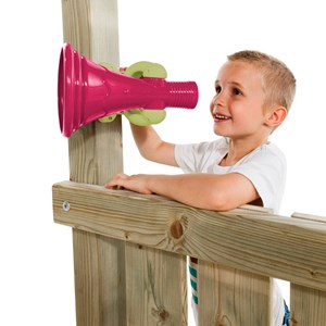 Porte-voix et mégaphone pour structure