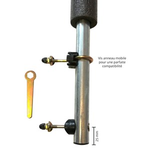 Poteau de filet ø32mm pour punchi
