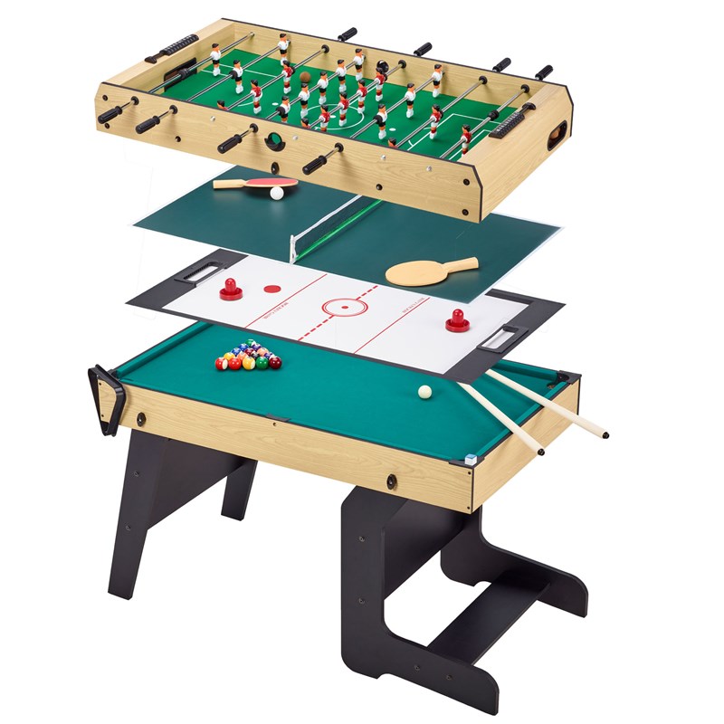 Table jeux pliable 4 en 1