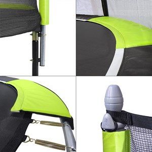 Trampoline jumpi vert et noir 300
