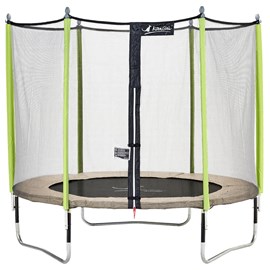 Trampoline jumpi taupe et vert 300