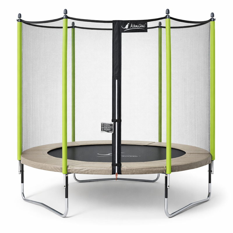 Trampoline jumpi taupe et vert 300