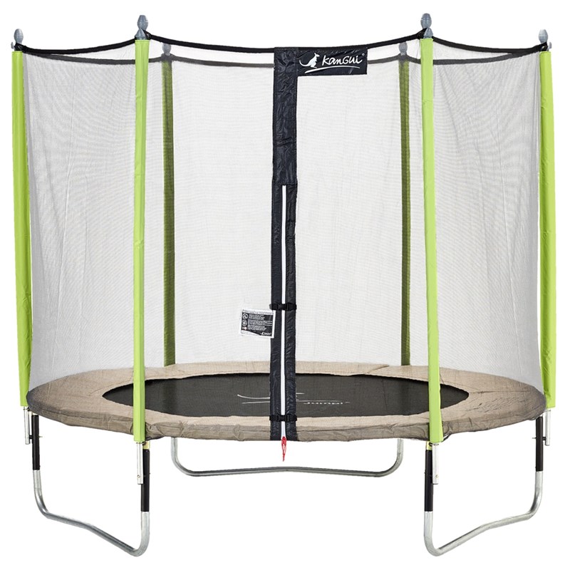 Trampoline jumpi taupe et vert 300