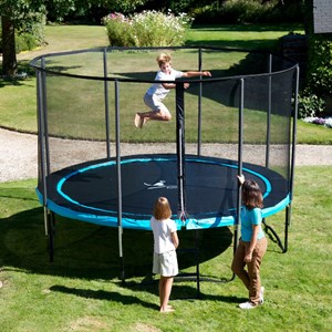 Trampoline punchi bleu 300