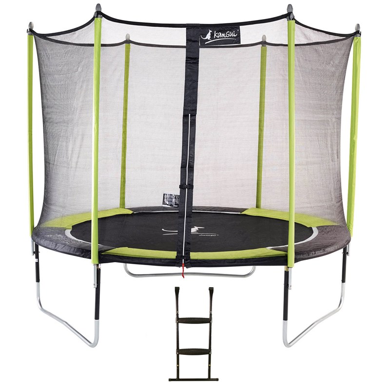 Trampoline jumpi vert et noir 300