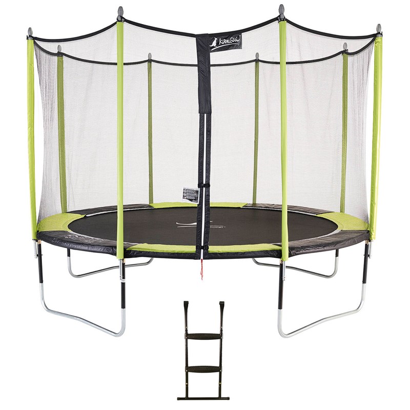Trampoline jumpi vert et noir 430