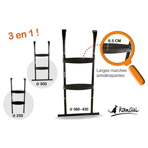 Trampoline jumpi vert et noir 430
