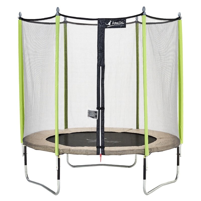 Trampoline jumpi taupe et vert 250