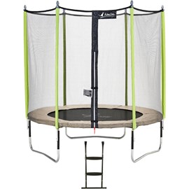 Trampoline jumpi taupe et vert 250