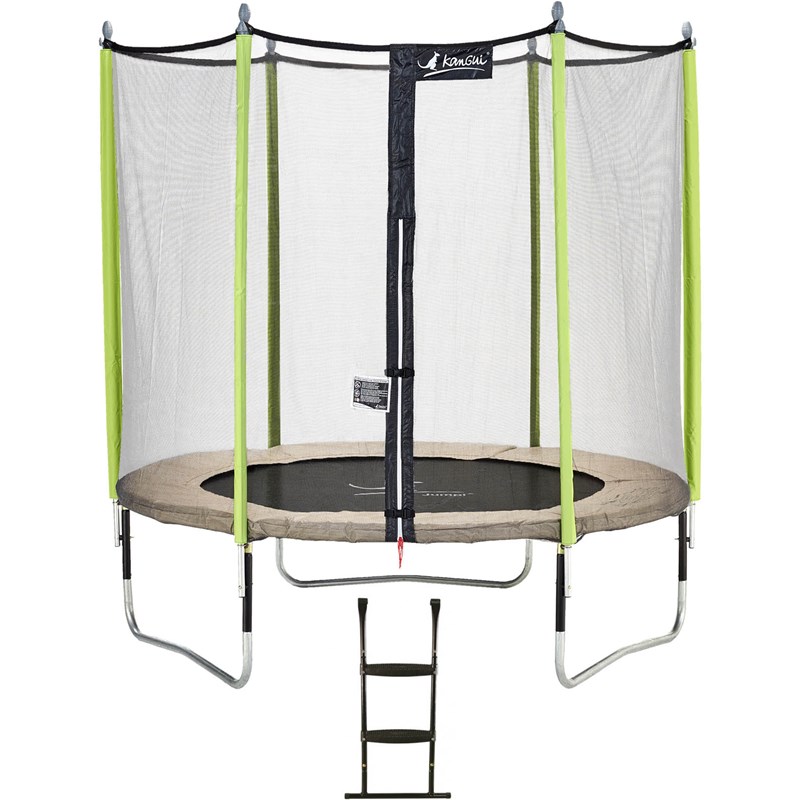 Trampoline jumpi taupe et vert 250