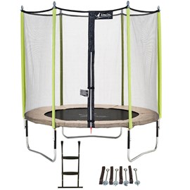 Trampoline jumpi taupe et vert 250