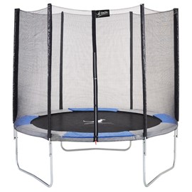 Trampoline ralli bleu et gris ø250