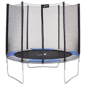 Trampoline ralli bleu et gris ø250