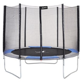 Trampoline ralli bleu et gris ø300