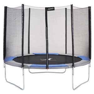 Trampoline ralli bleu et gris ø300