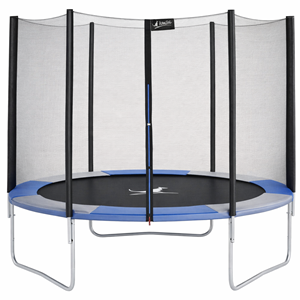 Trampoline ralli bleu et gris ø300