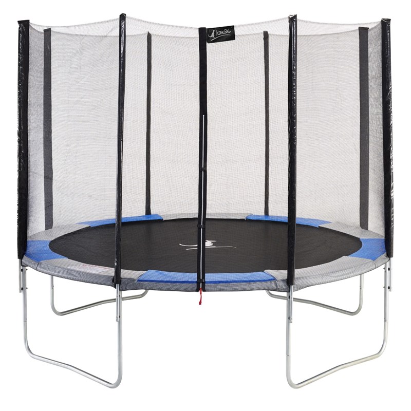 Kangui - Trampoline ralli bleu-gris ø360