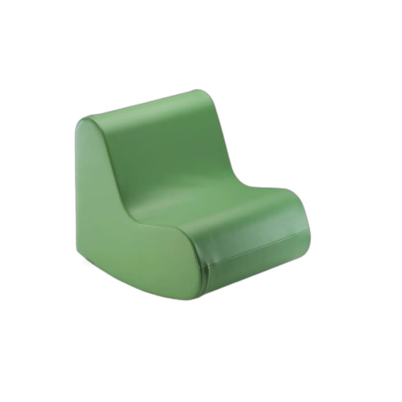 Chaise à bascule couleur vert