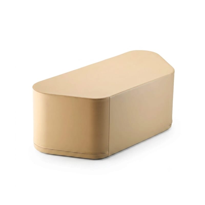 Pouf en forme de banc - beige - small