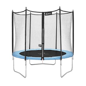 Trampoline de jardin bleu ø250cm