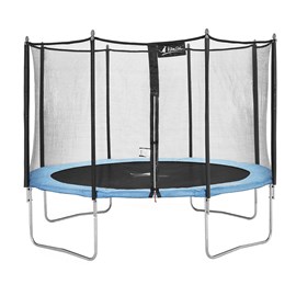 Trampoline de jardin bleu ø430cm