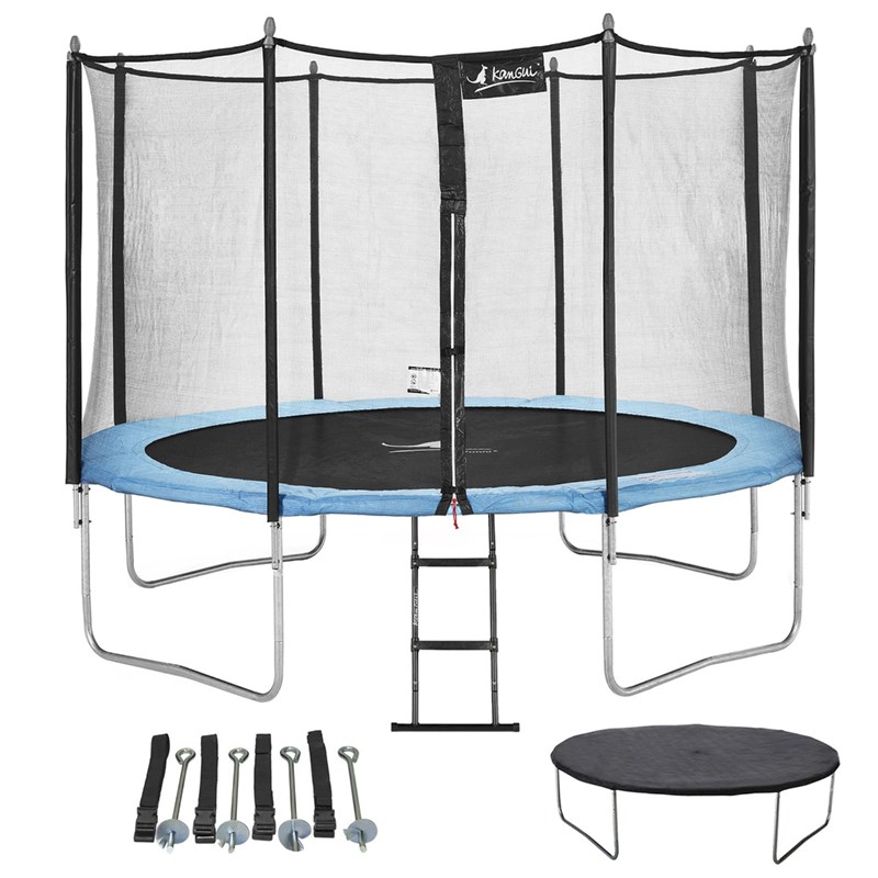 Trampoline ø430+échelle+couverture+kit