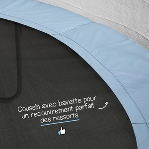 Trampoline ø430+échelle+couverture+kit