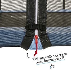 Trampoline ø430+échelle+couverture+kit