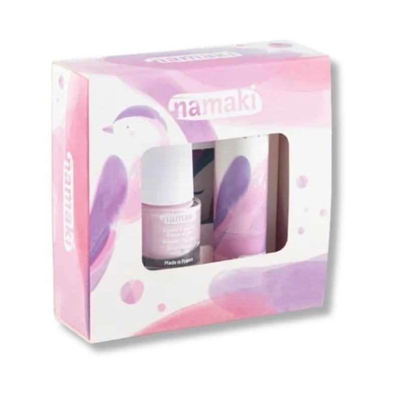 Coffret trio rossignol rose – vernis, ba