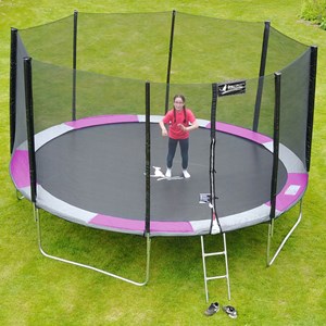Trampoline ralli rose ø430
