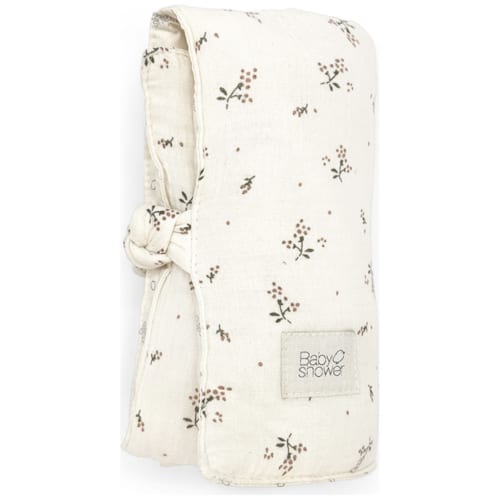 Babyshower - Tapis à langer nomade knot roseberry