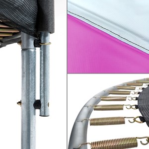 Trampoline ralli rose ø300