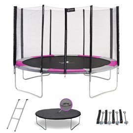 Trampoline ralli rose ø360