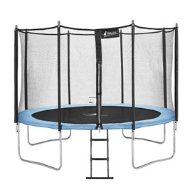 Trampoline bleu ø430cm + échelle